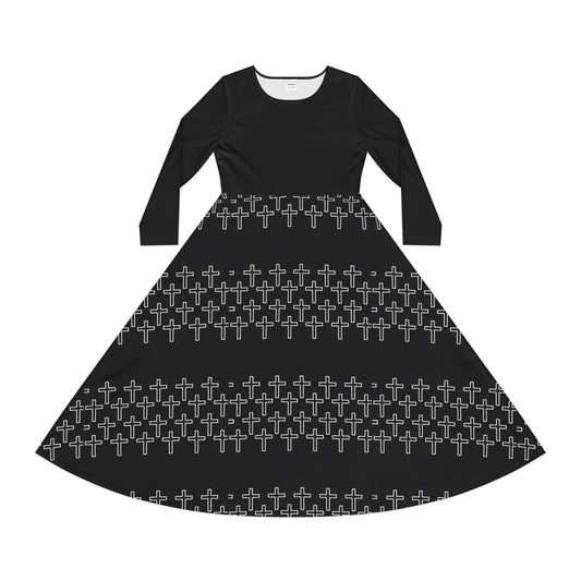 Black and white Cross Dress